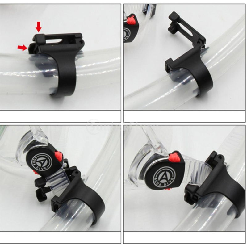 Plastic Clip Snorkel Mask Keep - Silicone Mask Bracket のレビューと価格