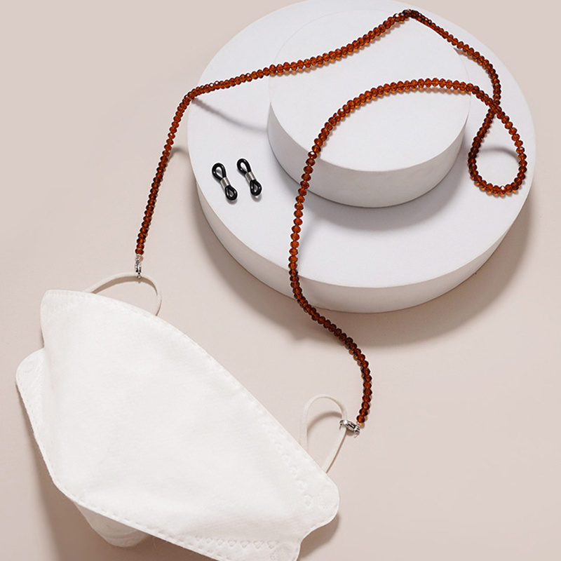 Crystal Glasses Chain For Wome - Mask Chain Holder のレビューと価格