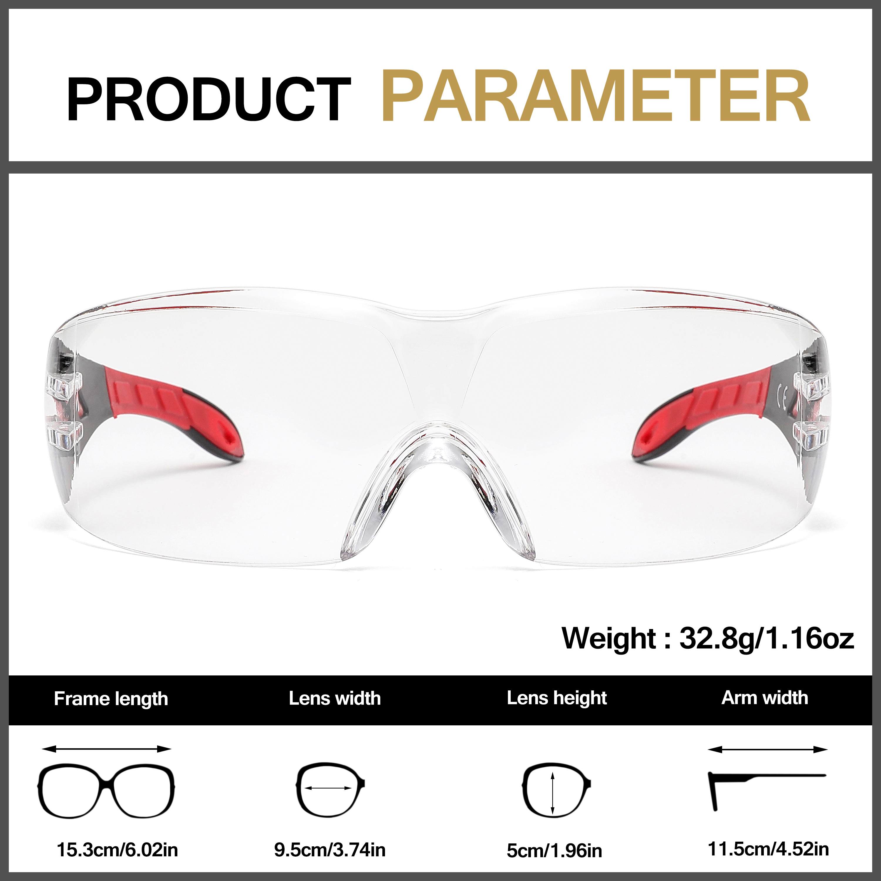 2/10 PCS Protective Safety Gla - Dust Mask Construction のレビューと価格