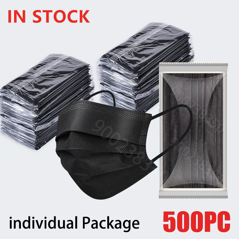 10-500Pcs Adults Mask Disposab - Disposable Surgical Mask のレビューと価格