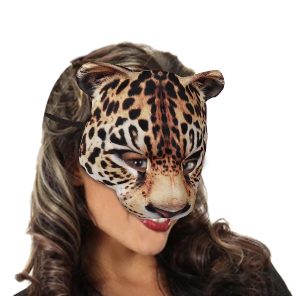 3D Animal Mask Halloween Masqu - Respirator Half Face のレビューと価格