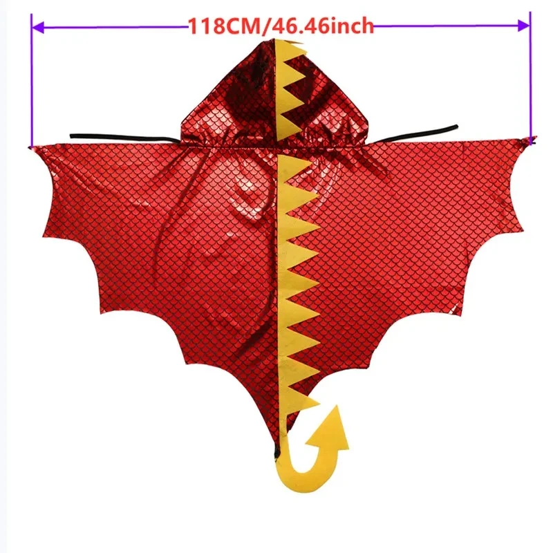 Child Green Dinosaur Cloak wit - Kids Face Mask のレビューと価格