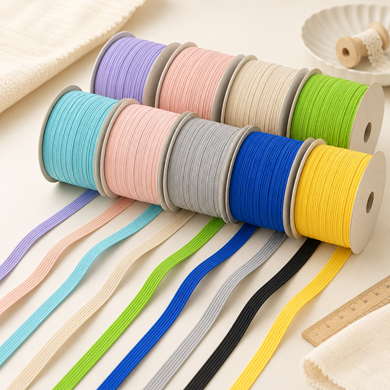 30Meters 6mm Flat Elastic Band - Mask Lanyard Adjustable のレビューと価格