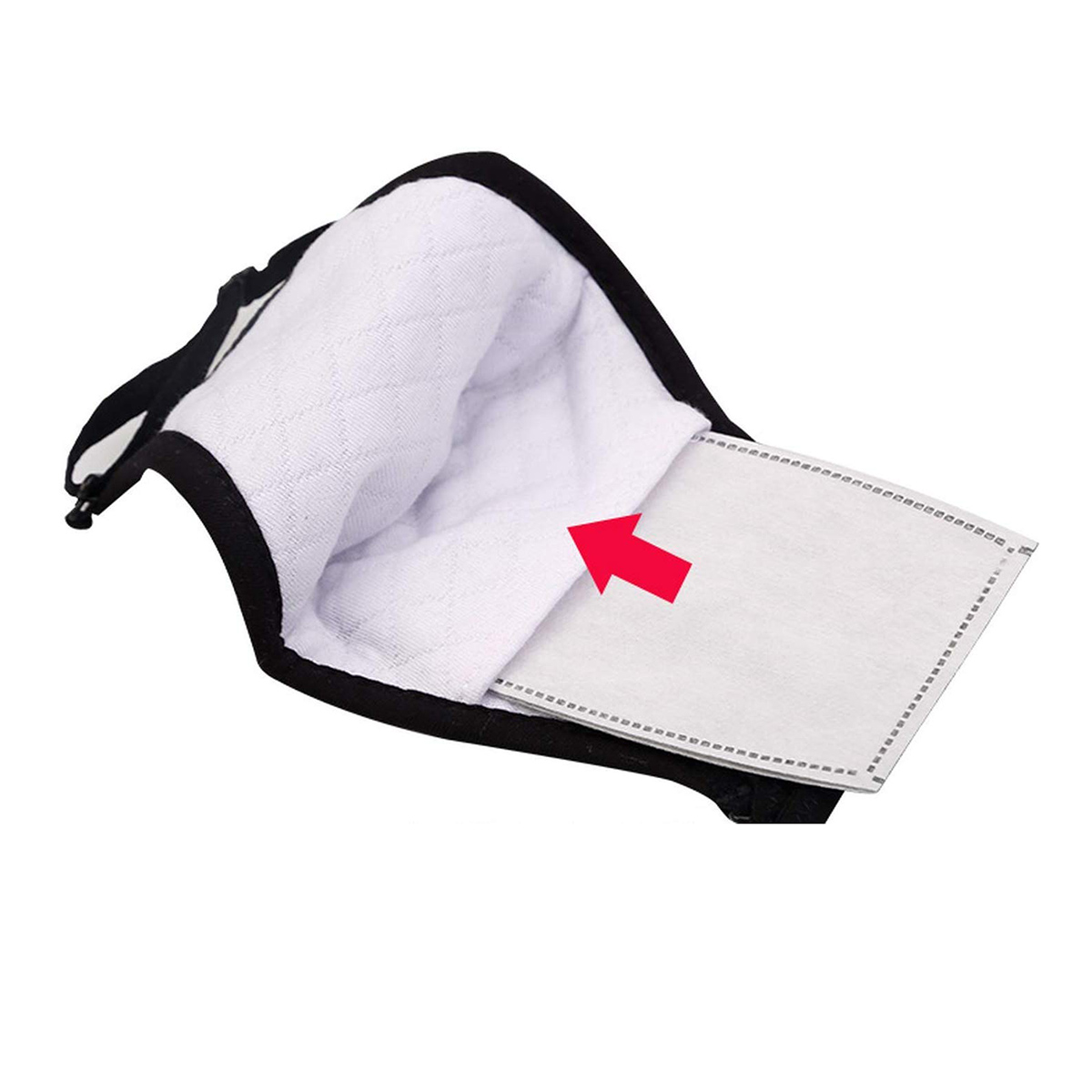 40pcs Fine Denier Face Mask Fi - Pm2.5 Filter Insert のレビューと価格