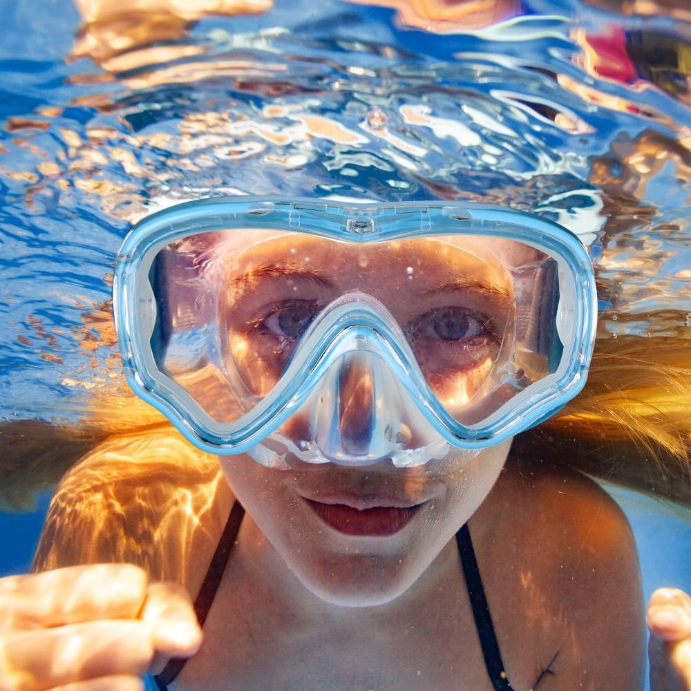 Unisex PC Glass Kids Swim Gogg - Anti Pollution Mask のレビューと価格