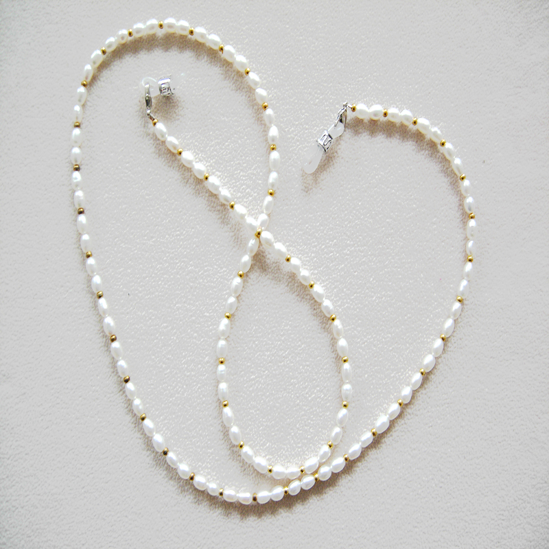 fashionable eyeglass beaded re - Mask Chain Holder のレビューと価格