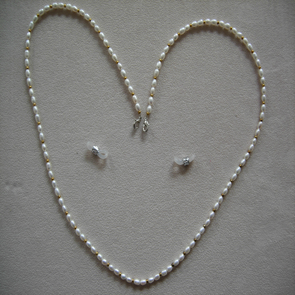 fashionable eyeglass beaded re - Mask Chain Holder のレビューと価格