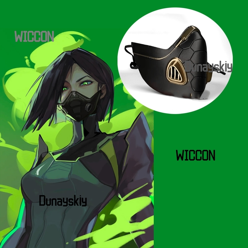 Valorant Viper Sexy Cosplay Pr - Black Face Mask Pack のレビューと価格