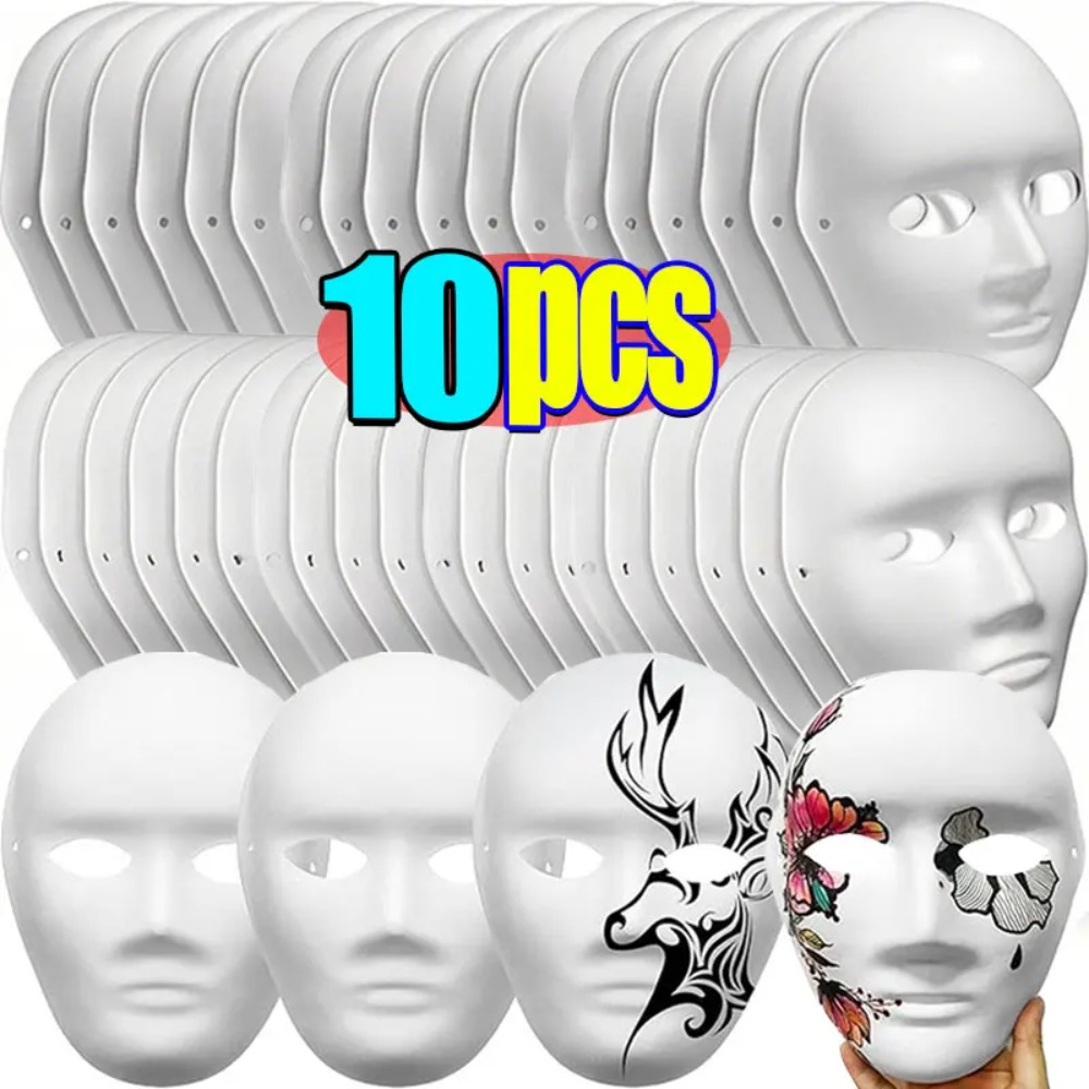 1/10Pcs DIY Full Face Masks Pa - Respirator Half Face のレビューと価格