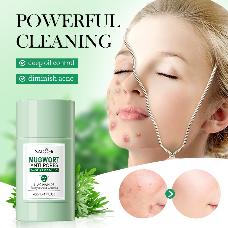 Mugwort Clay Stick Anti-Acne C - Dust Mask Construction のレビューと価格