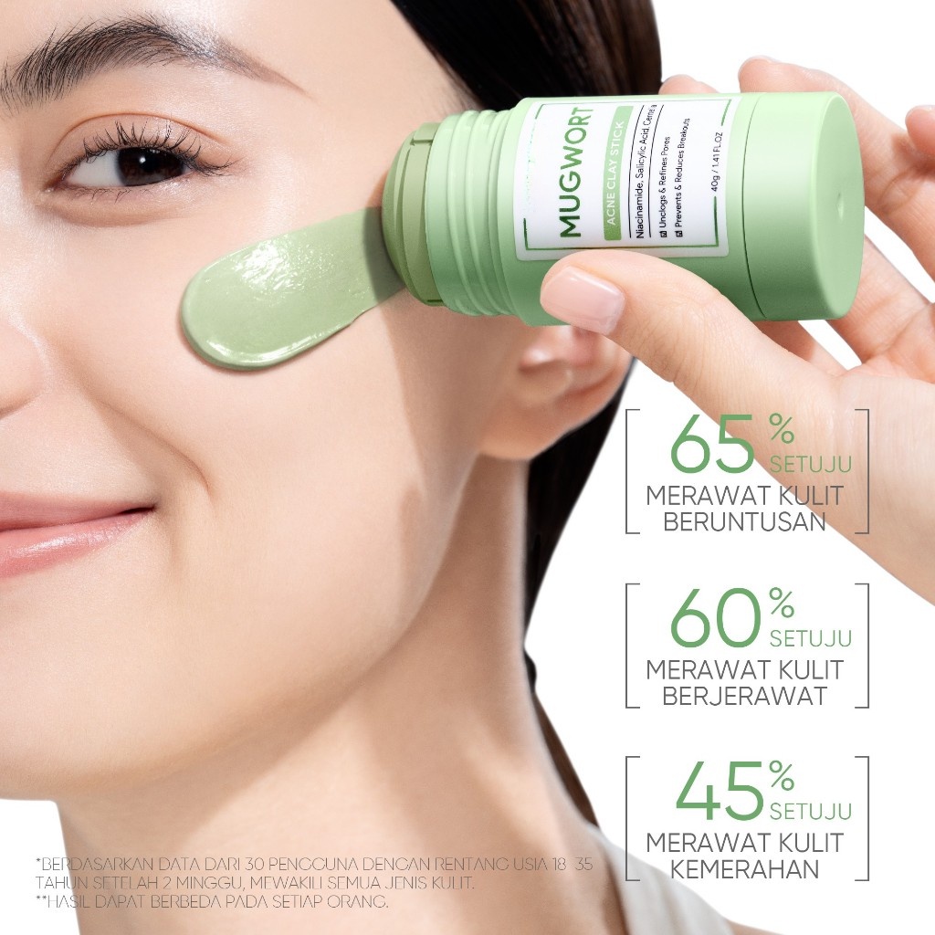 Mugwort Clay Stick Anti-Acne C - Dust Mask Construction のレビューと価格