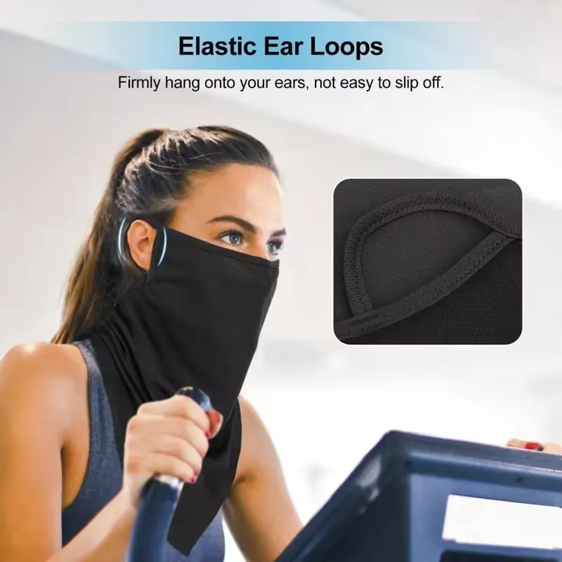 Breathable Scarf Half Face Mas - Respirator Half Face のレビューと価格