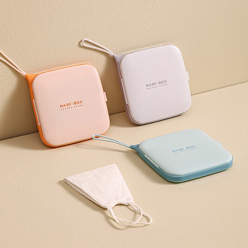 1PC Reusable Mask Storage Bag  - Face Mask Storage Box のレビューと価格