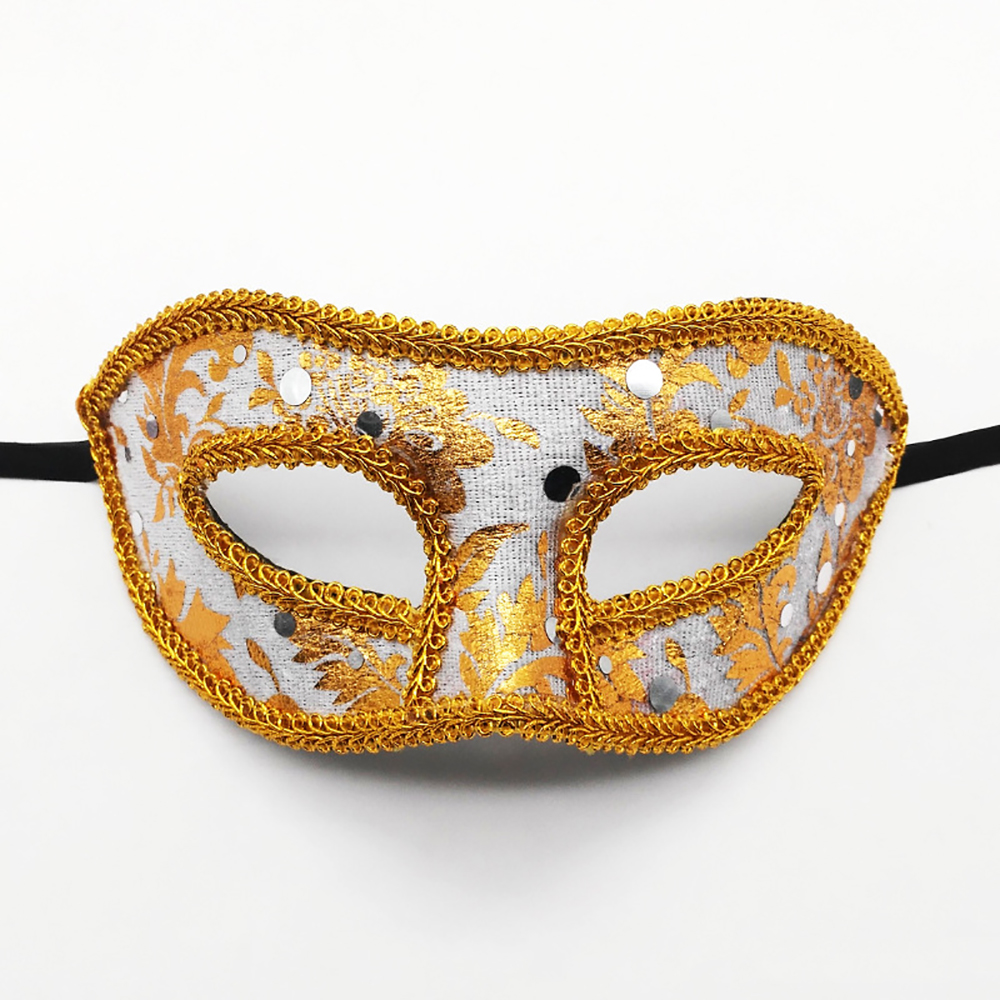 Men Mardi Gras Carnival Mask V - Respirator Half Face のレビューと価格