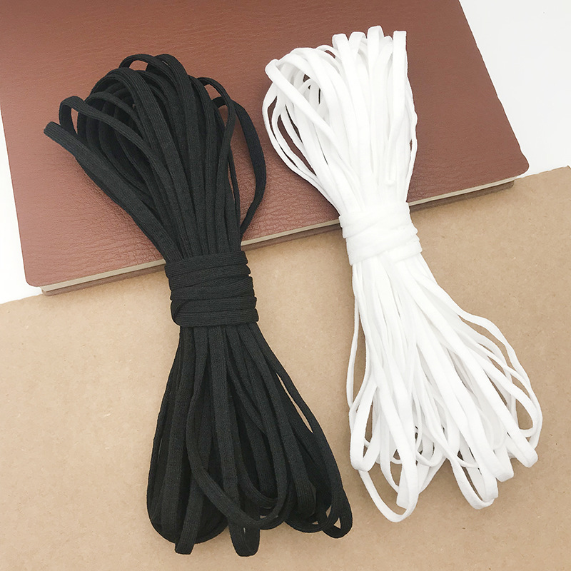 Mask Elastic Rope 3mm Round Wh - Mask Lanyard Adjustable のレビューと価格