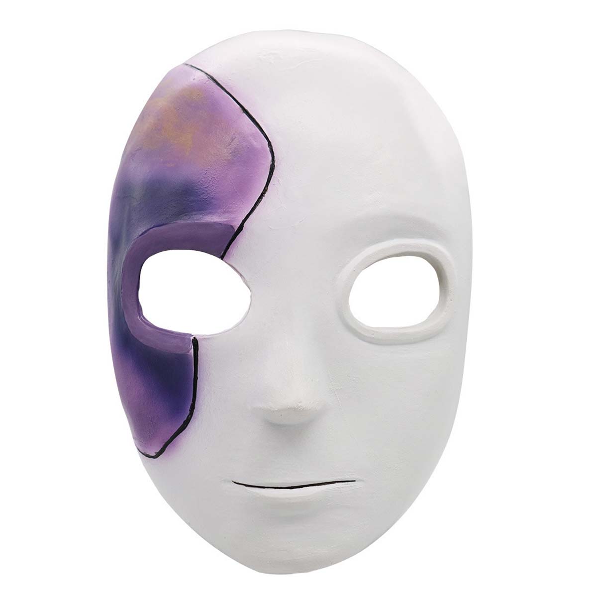 Adult Game Sally Face Cosplay  - Black Face Mask Pack のレビューと価格