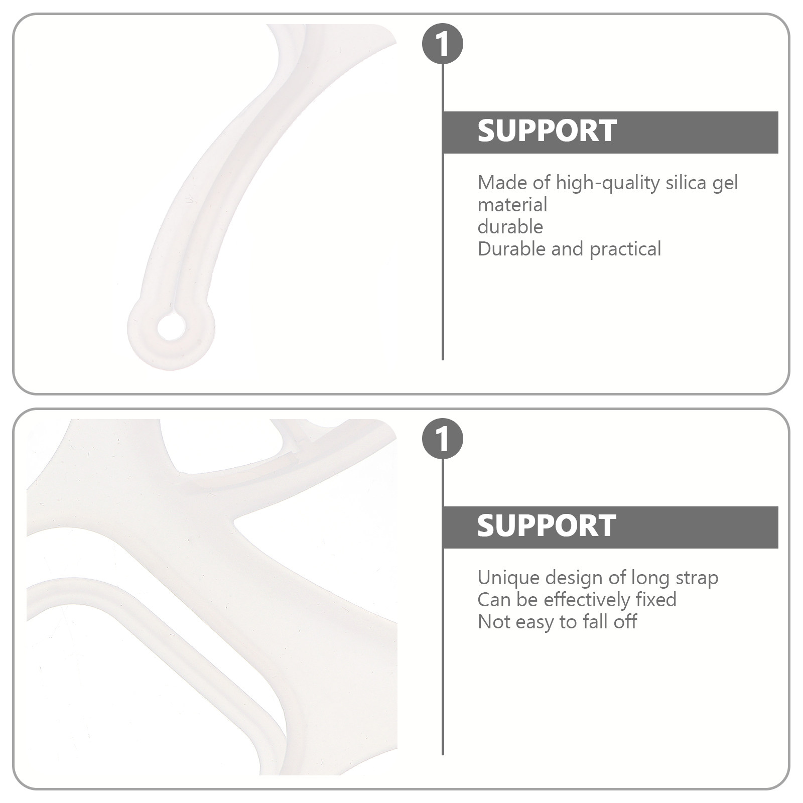 5Pcs Silicone Mask Brackets Co - Silicone Mask Bracket のレビューと価格