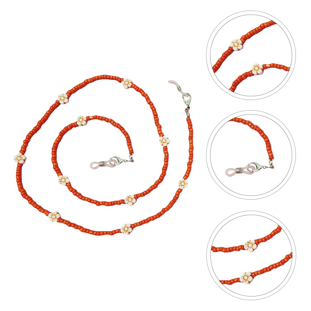 Bohemian Beaded Lanyard Chain  - Mask Chain Holder のレビューと価格