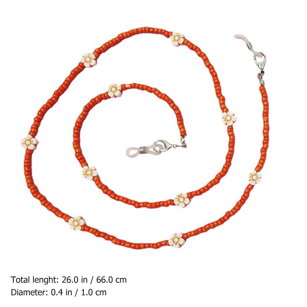 Bohemian Beaded Lanyard Chain  - Mask Chain Holder のレビューと価格