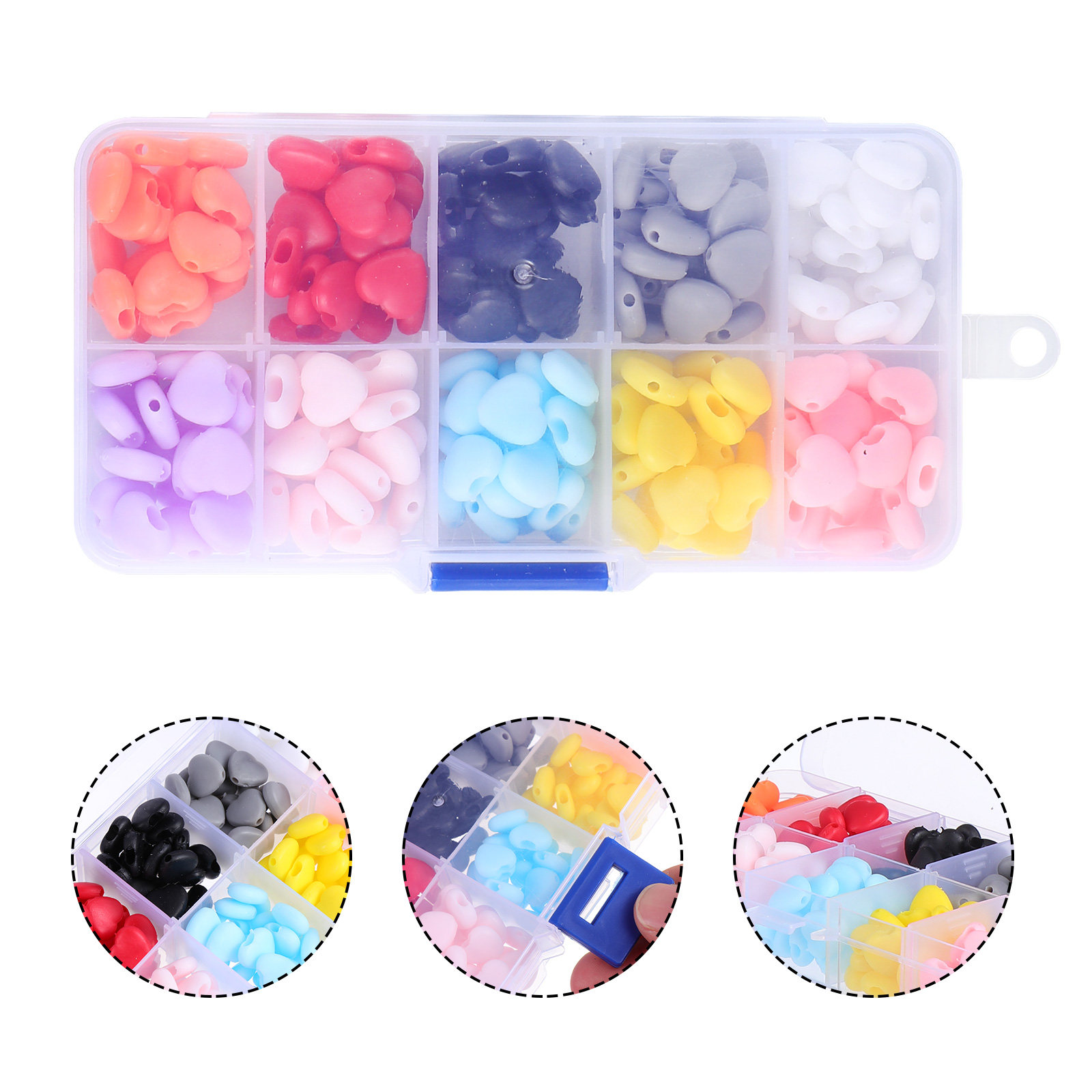 200Pcs Heart Shaped Adjustable - Mask Lanyard Adjustable のレビューと価格