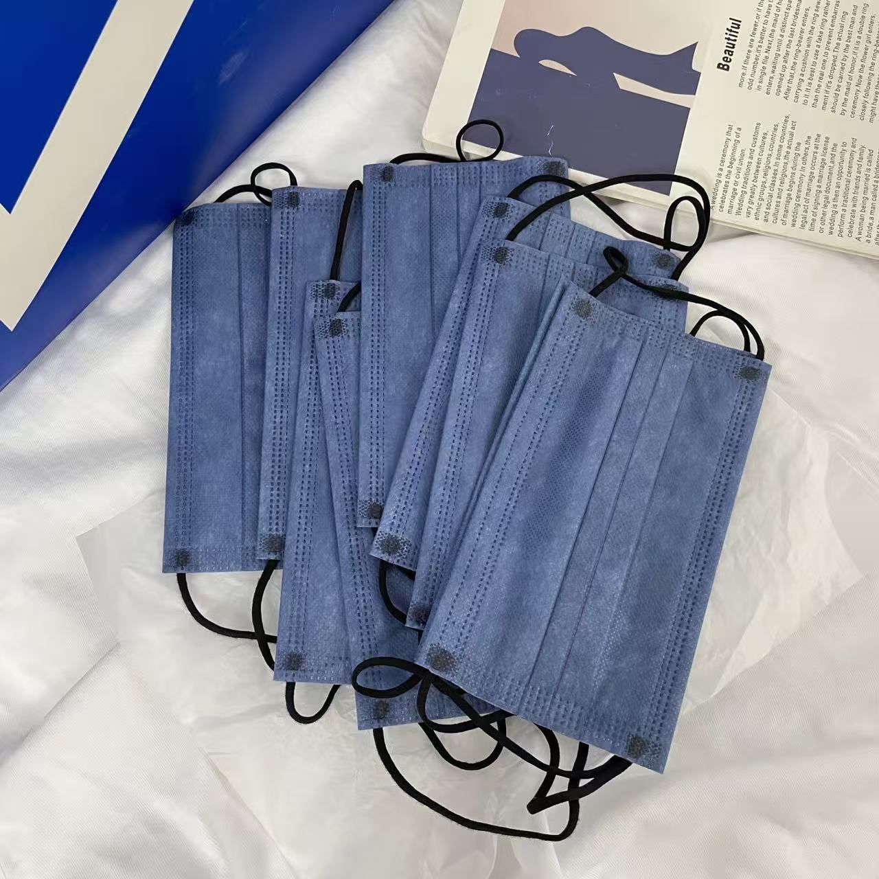 Fast Delivery! 300Pcs Thickene - Disposable Mask Blue のレビューと価格