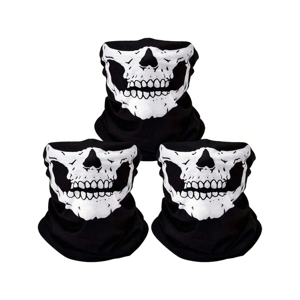 10pcs Skull Seamless Windproof - Sports Mask Breathable のレビューと価格