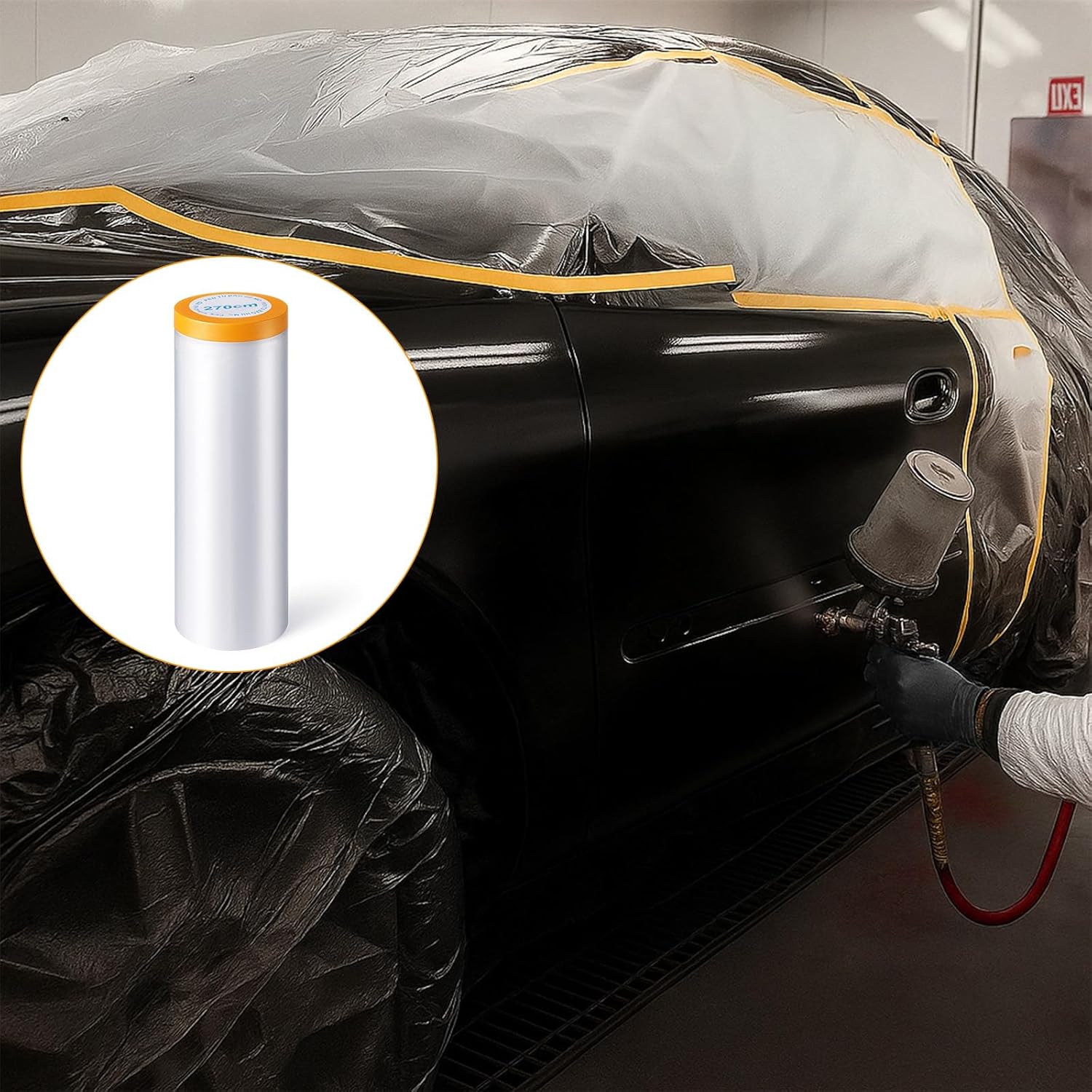 Protective Pre-Taped Masking F - Dust Mask Construction のレビューと価格