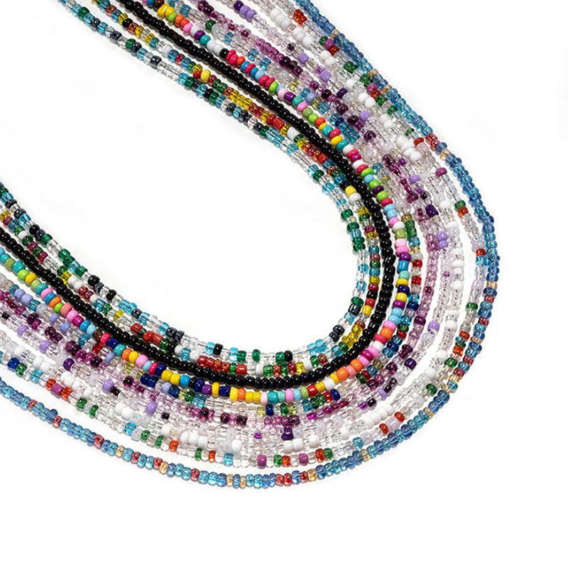 【F】 Colorful Rice Bead Glasses - Mask Chain Holder のレビューと価格