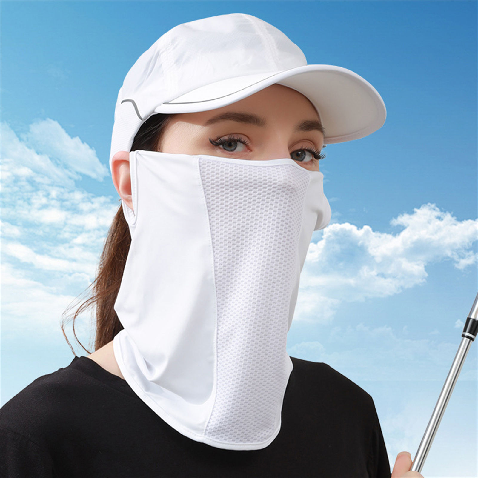 Ice Silk Sun Mask UPF50+ Breat - Sports Mask Breathable のレビューと価格