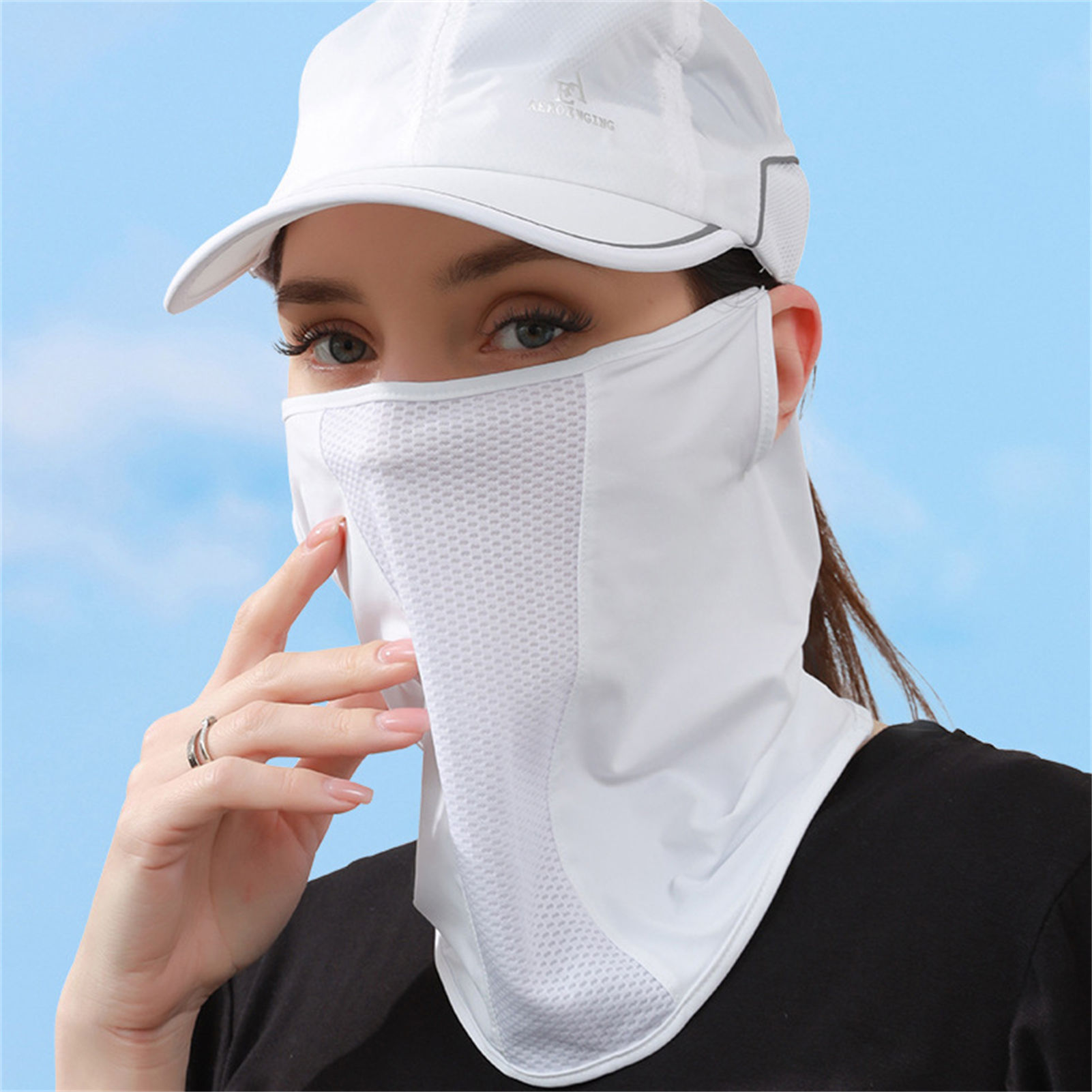 Ice Silk Sun Mask UPF50+ Breat - Sports Mask Breathable のレビューと価格