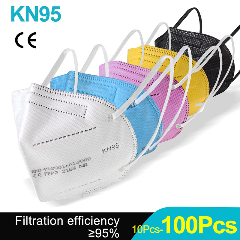 10-100Pcs FFP2 Masks KN95 Masc - Kn95 Respirator Mask のレビューと価格