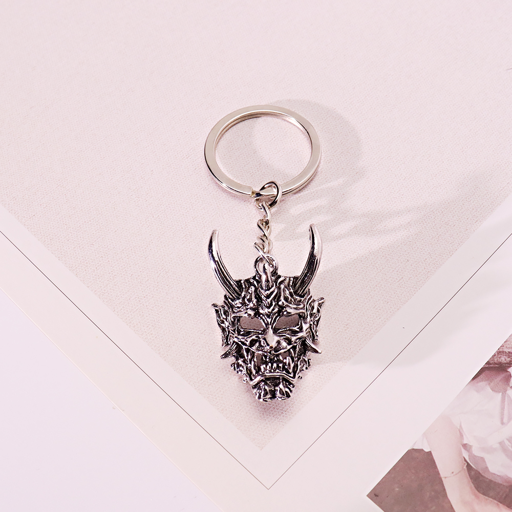 1 piece samurai keychain Japan - Mask Chain Holder のレビューと価格