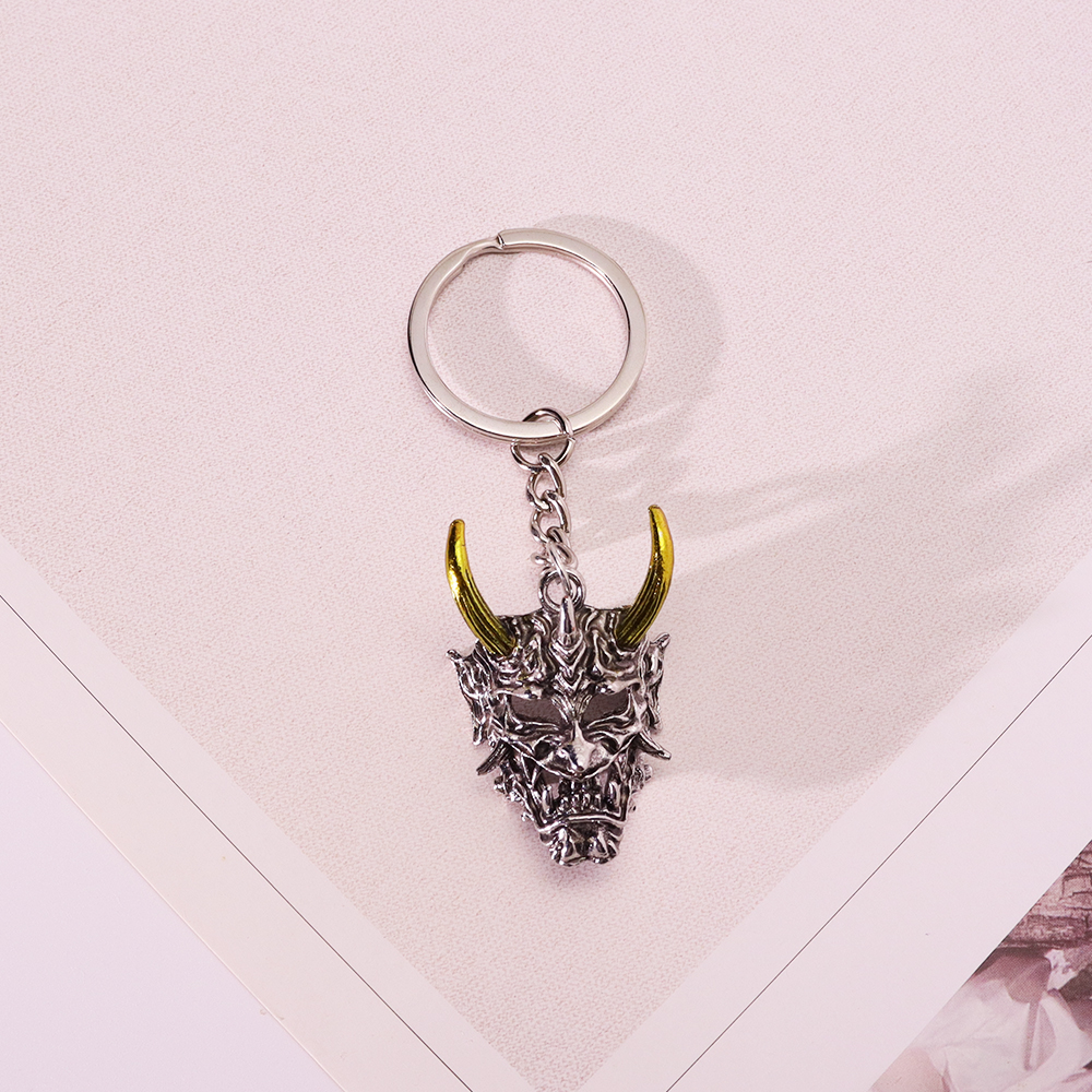 1 piece samurai keychain Japan - Mask Chain Holder のレビューと価格