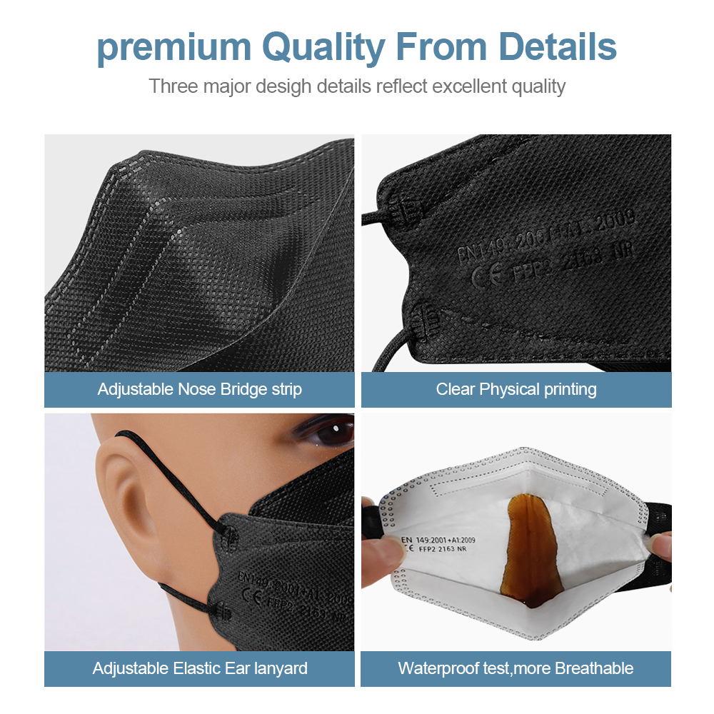Adult Fish Shape Certified KN9 - Kn95 Respirator Mask のレビューと価格