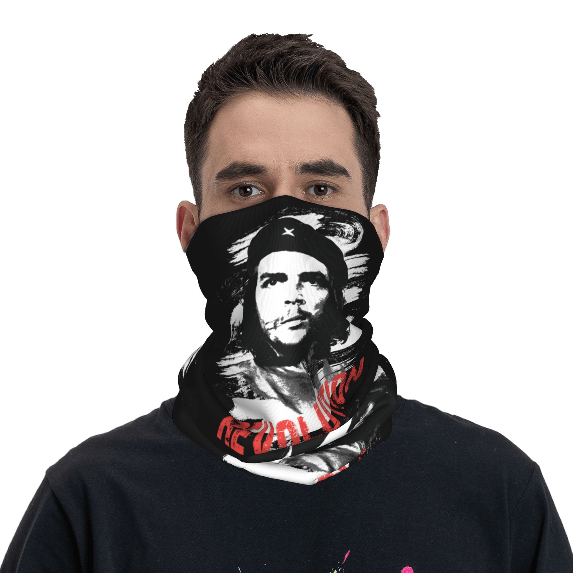 Custom Che Guevara Revolution  - Neck Gaiter Face Cover のレビューと価格