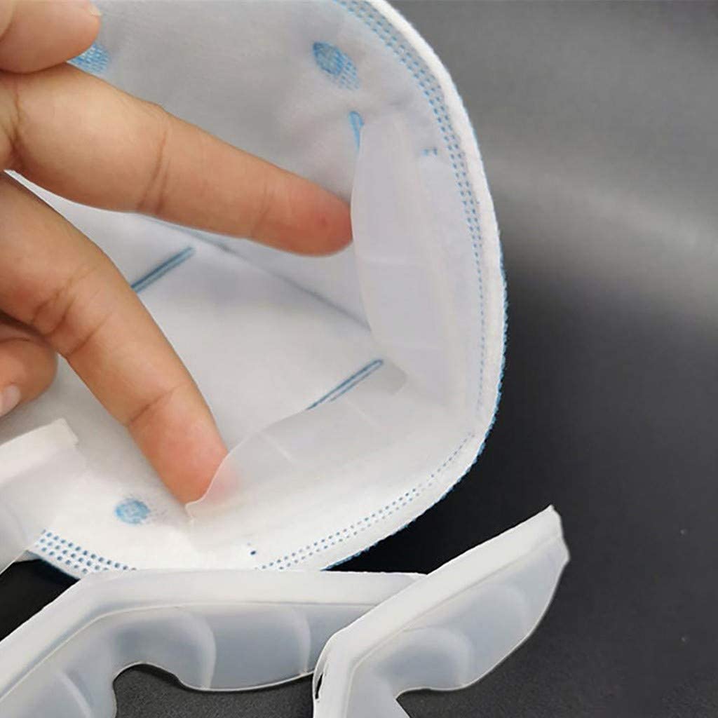 3D Mask Holder Clip, Nose Brid - Silicone Mask Bracket のレビューと価格