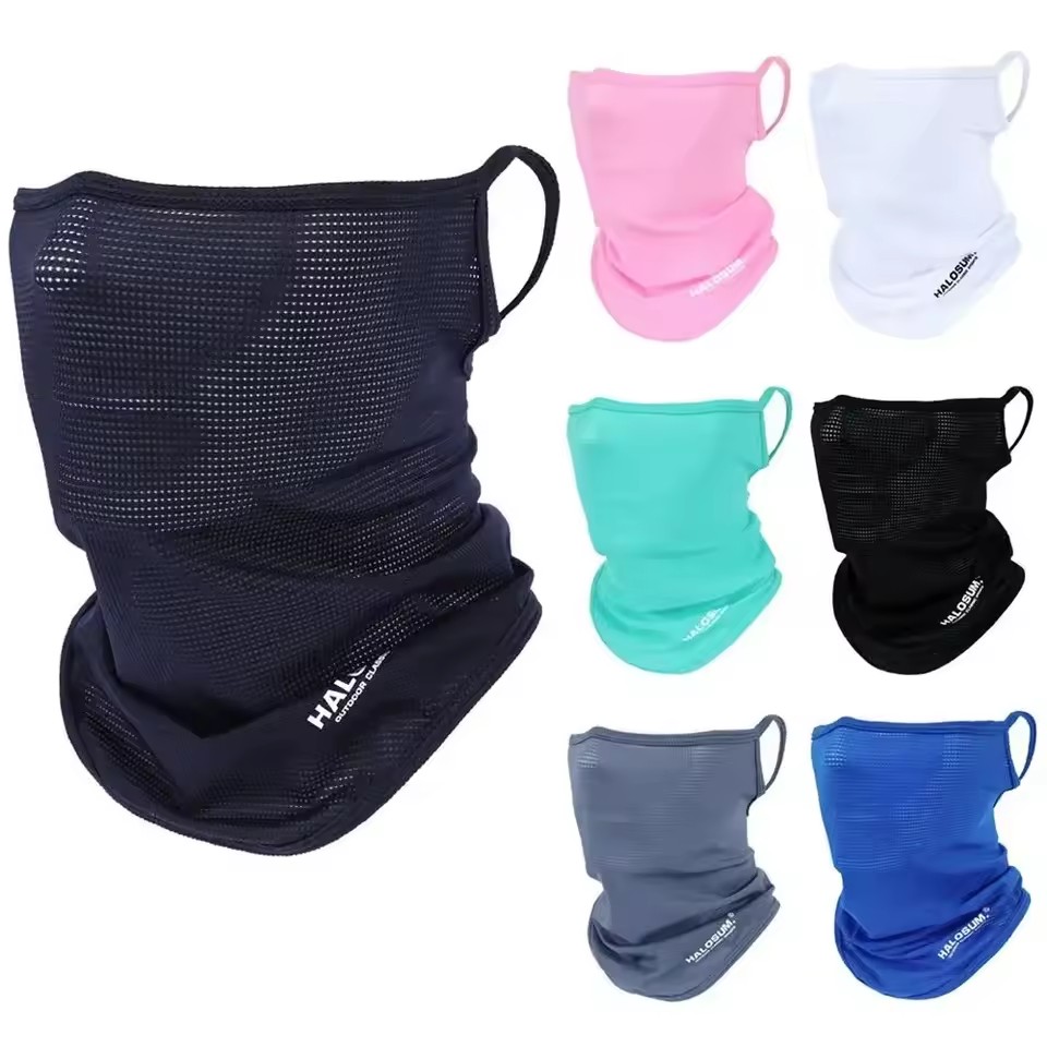 Ice Silk Full Face Mask Balacl - Sports Mask Breathable のレビューと価格
