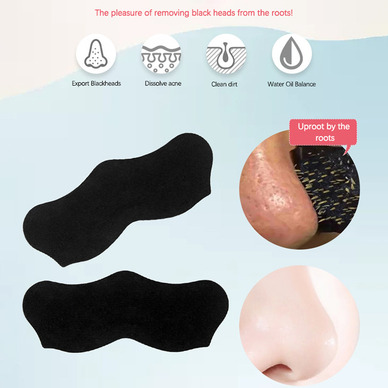 10Pcs Unisex Blackhead Remove  - Black Face Mask Pack のレビューと価格