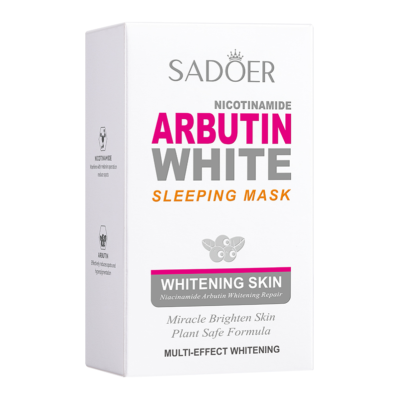 20pcs/box SADOER Arbutin Sleep - Face Mask Storage Box のレビューと価格