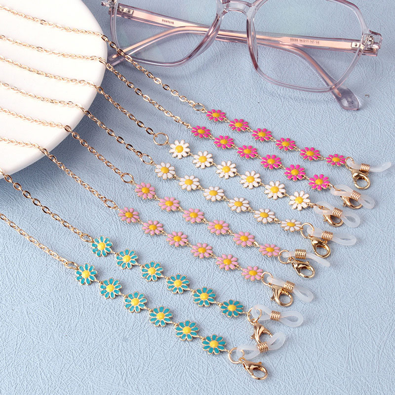 Stylish Flowers Glasses Chains - Mask Chain Holder のレビューと価格