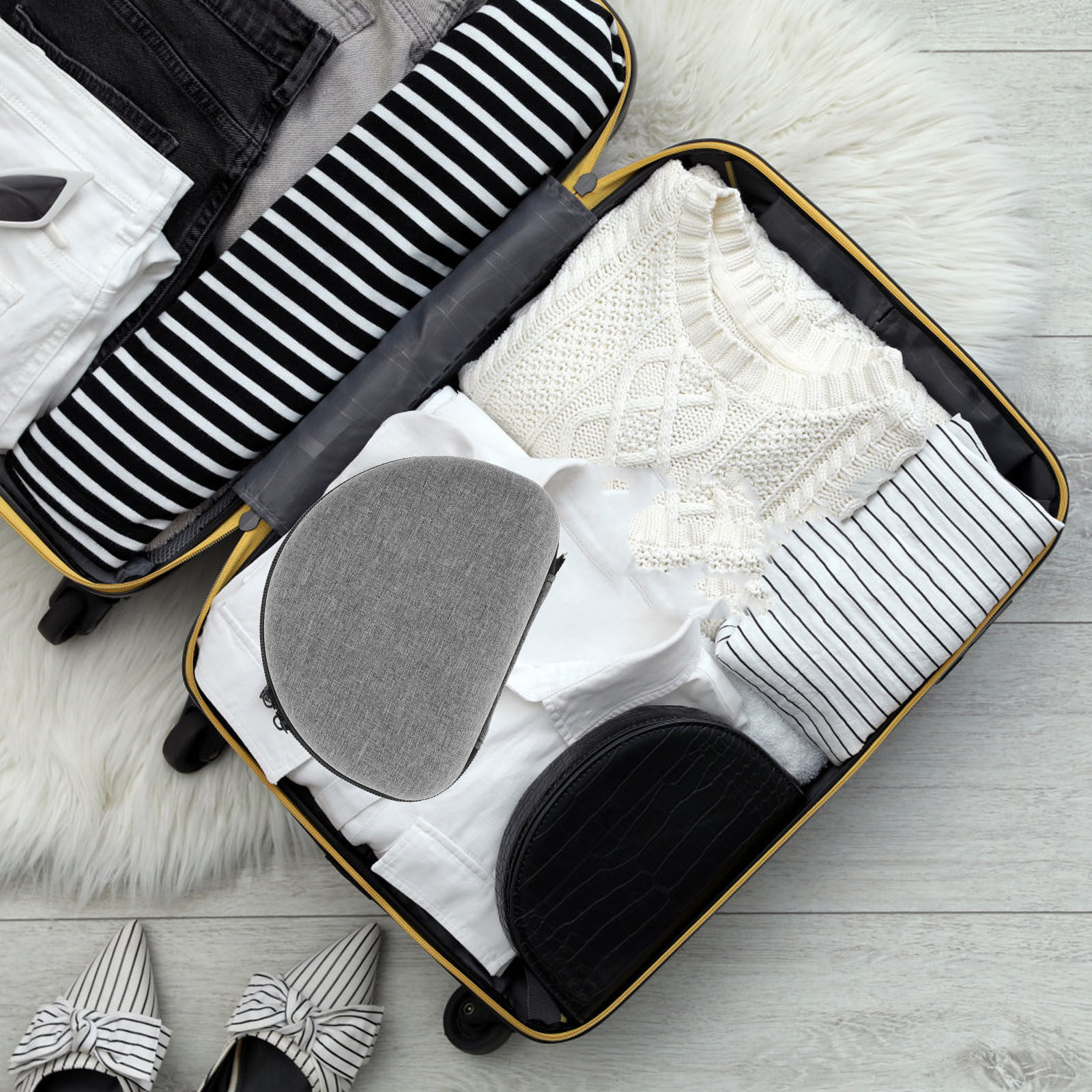 Carrying Case Hard Shell Prote - Mask Case Hard Shell のレビューと価格