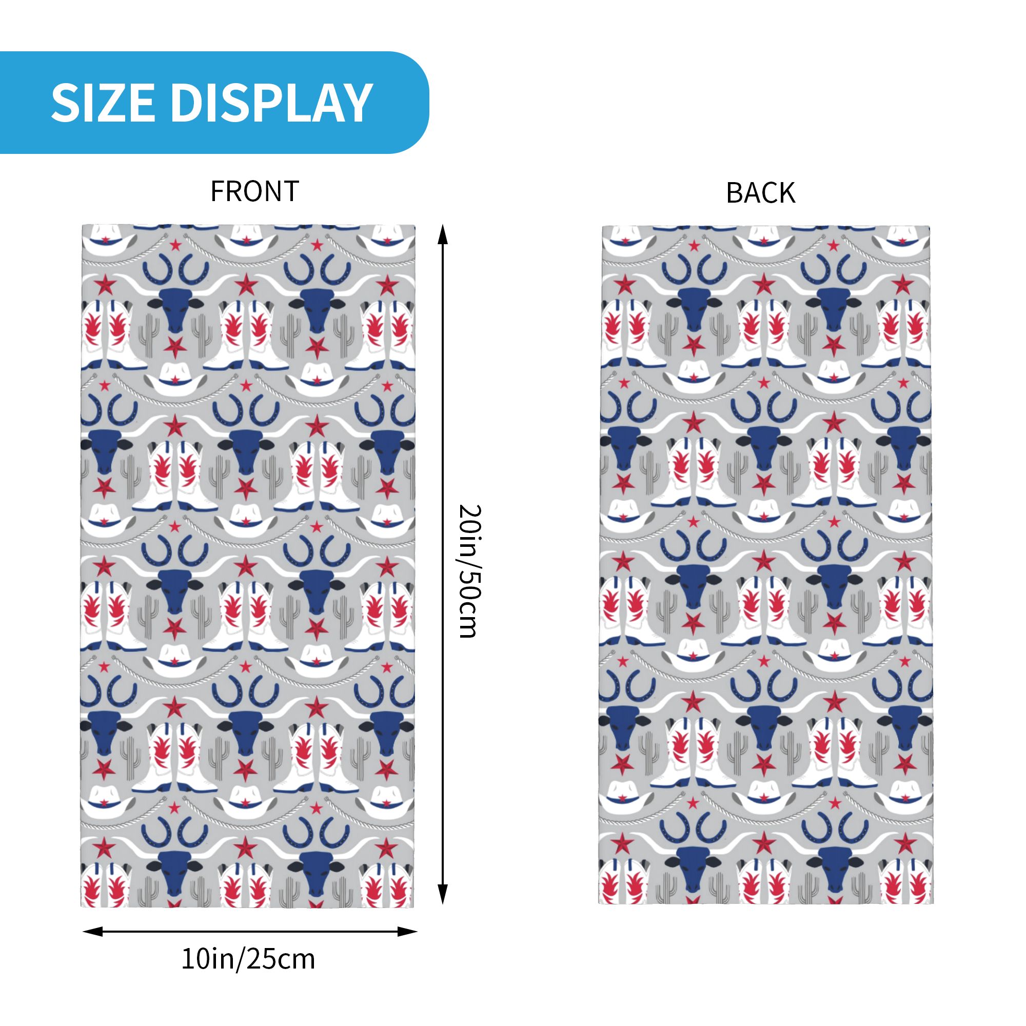Old Wild West Cowboy Bandana N - Sports Mask Breathable のレビューと価格