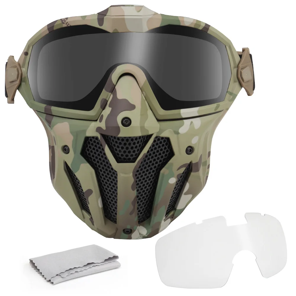 Tactical Airsoft Paintball Fac - Anti Pollution Mask のレビューと価格