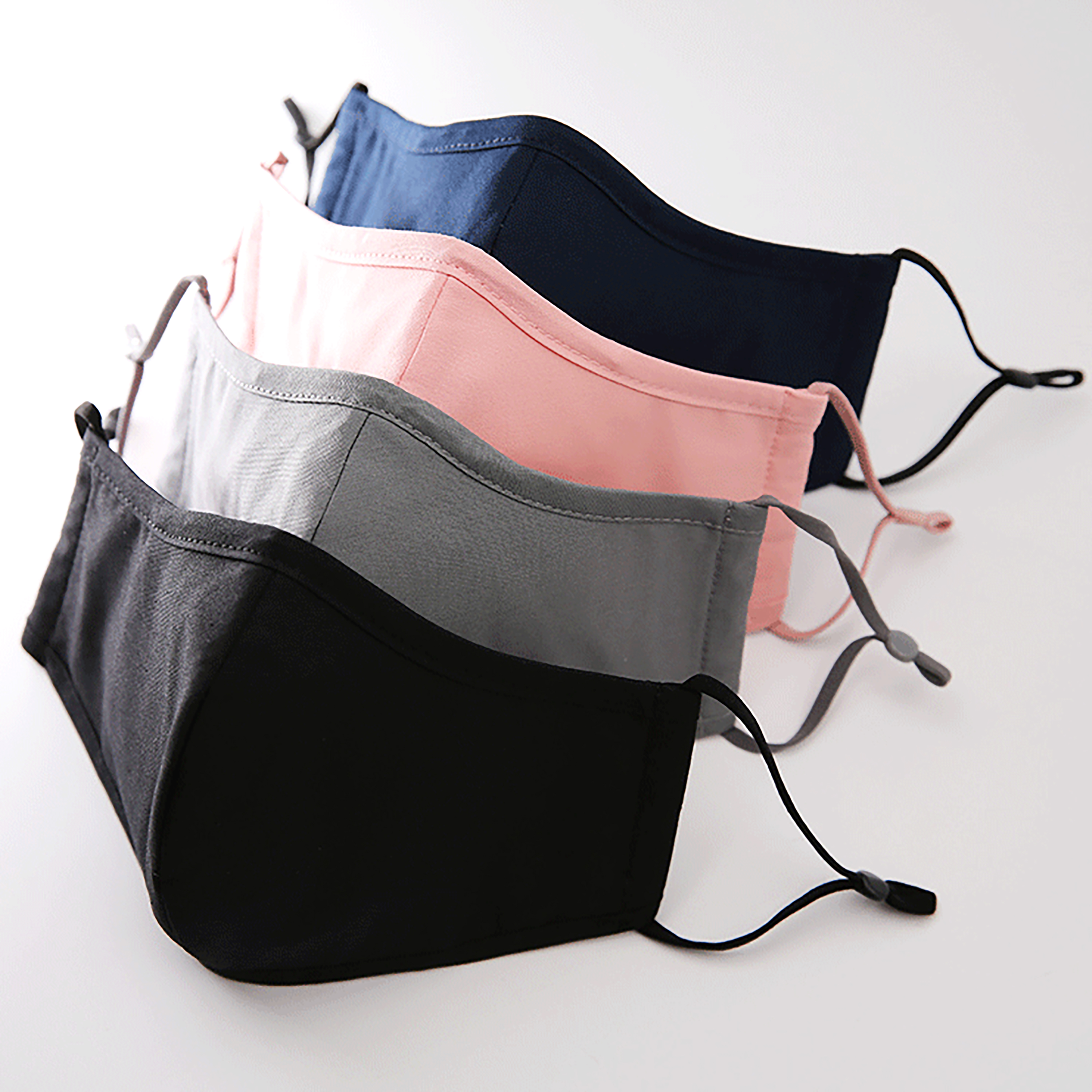 4 Styles New Upgrade Cotton Fa - Cloth Face Mask Washable のレビューと価格