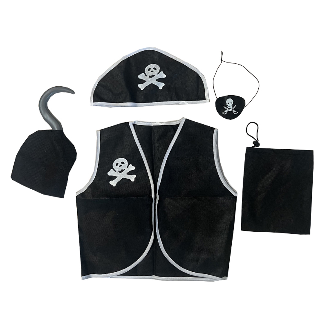 Carnival Boys Pirate Costume C - Black Face Mask Pack のレビューと価格