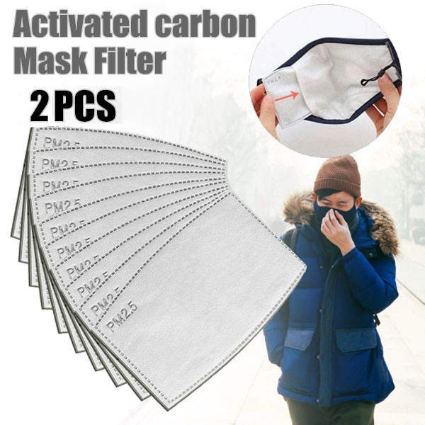 2PCS Mask Filter Element PM2.5 - Pm2.5 Filter Insert のレビューと価格