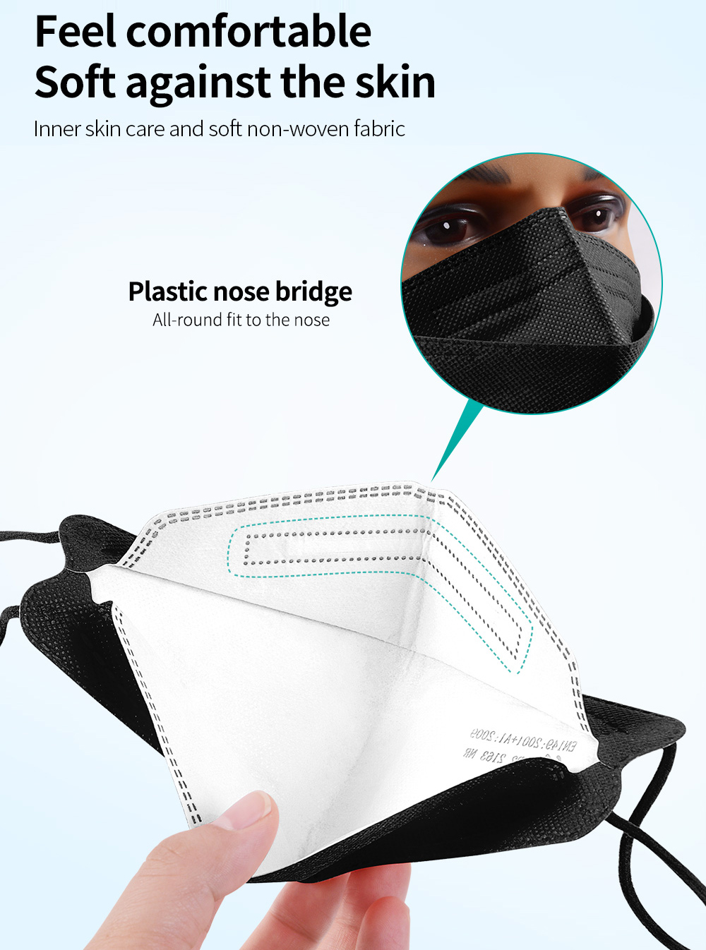 fpp2 CE Protective maske anti  - Kn95 Respirator Mask のレビューと価格