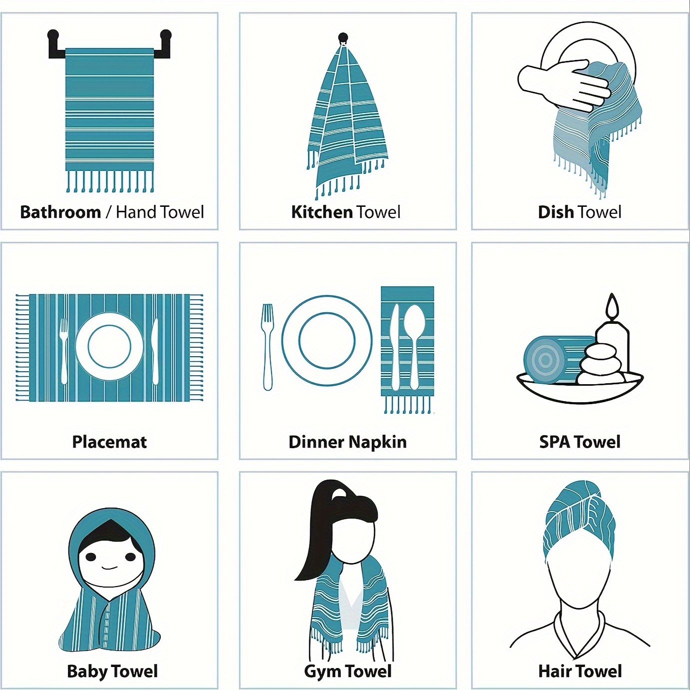 2-Pack 40x100CM Turkish Cotton - Cloth Face Mask Washable のレビューと価格