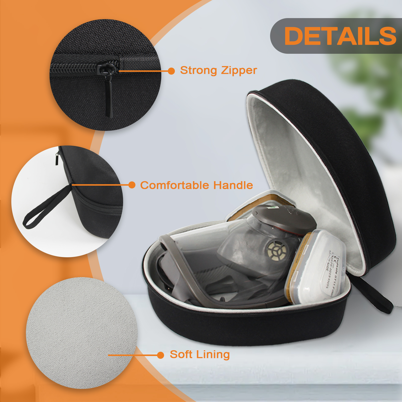 Hard Protective Travel Case fo - Mask Case Hard Shell のレビューと価格