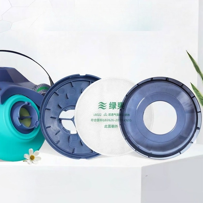 Dual Filter Silicone Half Face - Kn95 Respirator Mask のレビューと価格